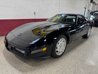 RARE 1994 2 DOOR COUPE BLACK ON BLACK SIX SPEED MANUAL CORVETTE, EQUIPPED WITH A 5.7L V8 ENGINE THAT... (image 3)
