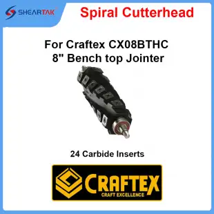 BusyBee, Craftex planer and Jointer - Spiral Helical Cutterhead, View more