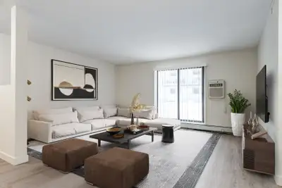 Amenities: Internet Included • Courtyard • Heat & Water Included Suite & Building: One-bedroom, two-...