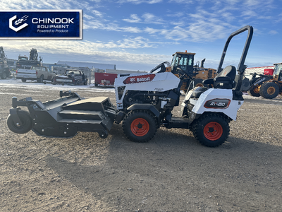 The 2024 Bobcat AT450 is a compact articulating tractor powered by a 25 HP Kubota diesel engine, del...
