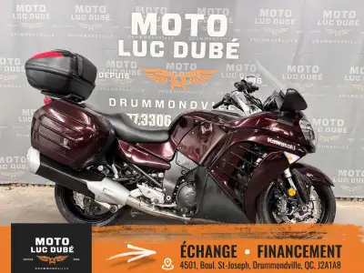 2012 Kawasaki Concours 14 ABS Kawasaki Concours 14 ABS 2012 62 810 KM FREINS ABS K-TRC POIGNÉES CHAU...