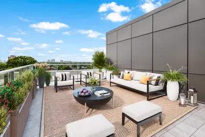 Fifth + Bank - Two Bedroom Penthouse for Rent in Glebe