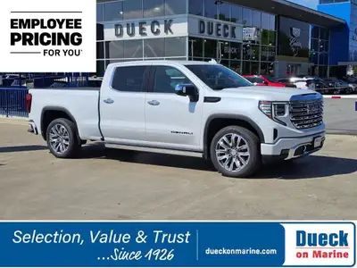 WAS: $103688 NOW: $87652Our diesel-powered 2026 GMC Sierra 1500 Denali Crew Cab 4X4 advances truck l...
