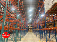 Used Redirack pallet racking available - 24' t x 42" w, 8' beams