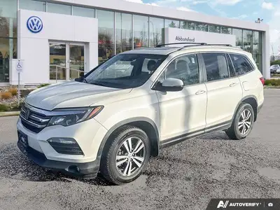 ALG Residual Value Awards, Residual Value Awards. This Honda Pilot delivers a Regular Unleaded V-6 3...