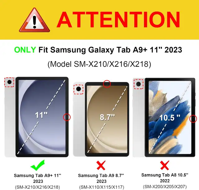 Samsung Galaxy Tab A9 PlusA9+ 11 Inch 2023 Model (SM-X210X216X21 in General Electronics in Markham / York Region - Image 5