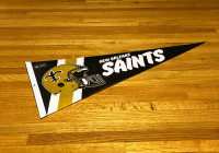 Vintage New Orleans Team Logo Large Collectible Pennant