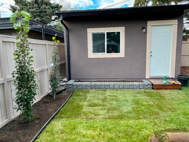 FREE ESTIMATES - LANDSCAPING, SOD REMOVAL INSTALL, DEMOLITION ! in Lawn, Tree Maintenance & Eavestrough in Calgary - Image 3