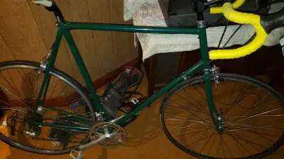 Gardin Road bike 62 cm columbus steel fresh powdercoat + build, View more