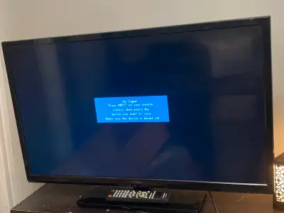 Not a smart TV. Works well and comes with remote. Do not have a box to transport in, so be mindful o...