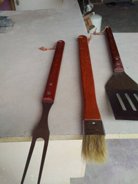BRAND NEW Grill Master Personalized 3pc BBQ Tool Set