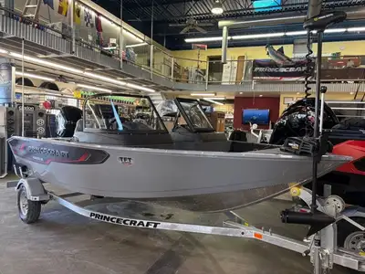 2026 Princecraft Hudson 166 WS LOA 16’6in. / Beam 7’4in. / Capacity: 4 Person Motor: Mercury 90 EXLP...