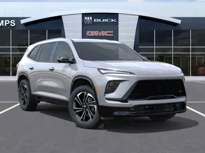 Ce Buick Enclave 2026 version Sport Tourisme est un VUS neuf offert chez Deschamps Chevrolet Buick C...