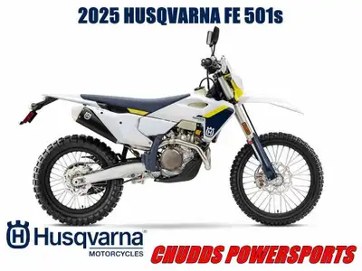 2025 Husqvarna FE 501s ALL-IN PRICE JUST ADD THE TAXES! GET READY TO RIDE DURING THE HUSQVARNA APRIL...