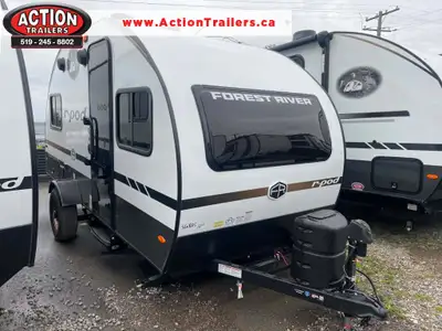 FOREST R-POD 171 ULTRA-LITE TRAVEL TRAILER WITH QUEEN BED, WET BATH & SLEEPS 3! Compact. Lightweight...
