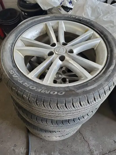 225/50/18 Antares tires with alloy 5x114.3 rims dodge set ___________________ We offer a large selec...