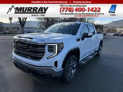 Welcome to Murray Buick GMC - Penticton Exuding power and style, our 2026 GMC Sierra 1500 SLT Crew C...