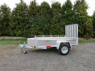 Miska Trailer Factory has a HUGE selection of Canadian Made ATV Trailers in stock 5'x10' Hercules Ut...