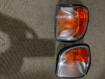 Still have a few original parts left from the 1999 Nissan Pathfinder, LE: interior carpet mats ($45...