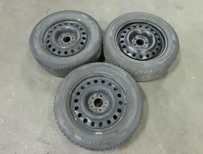 Item For Sale ! Used 5X114.3 Bolt Pattern YOKOHAMA Only 3 Steel Rims Tires 225/55R17 Aslo We have Us...