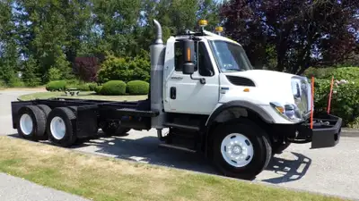 2013 International 7400 WorkStar Cab And Chassis Diesel with Air Brakes 7.6L Allison Automatic 6x4 C...