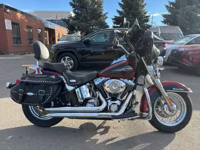 Check out this 2006 Harley-Davidson Heritage Softail 88ci with only 53,250 miles. Be sure to follow...