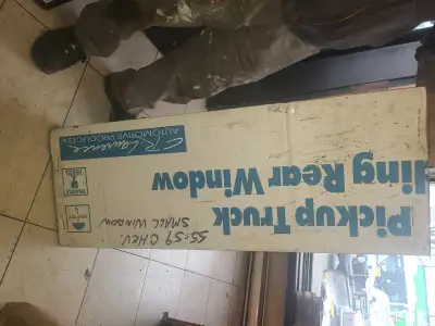 1955 to 1959 chev or gmc back glass $60 905973720