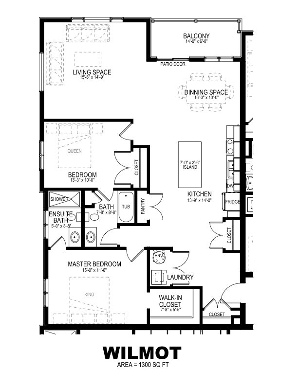 2Bed/2Bath Corner Unit w/Balcony!  Available Nov. 1, 307-50 Lian in Long Term Rentals in Fredericton - Image 19