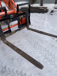 Kubota and other makes of tractor new forks quick detach