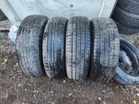 195 65 15 - RIMS AND TIRES - ALL SEASON- TOYOTA COROLLA + OTHERS