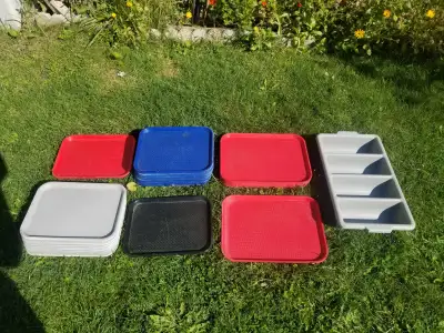 48 RESTAURANT FAST FOOD TRAYS CONDIMENT HOLDER / ORGANIZER $110, View more