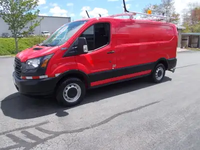 2019 Ford Transit T250 Low Roof Cargo Van 3.7, V6, gas, auto, pw, pl, air, radio with cd player, Hea...