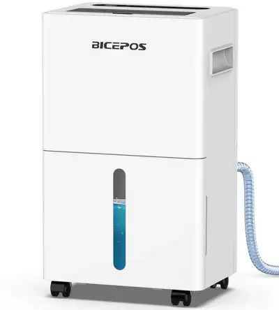 Brand bicepos Floor Area 1500 Square Feet Color White Special Feature Adjustable Humidity Control, A...