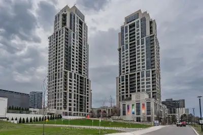 Bright and move-in ready 1-bedroom plus den condo in the luxurious West Village Tower 2 by Tridel, l...