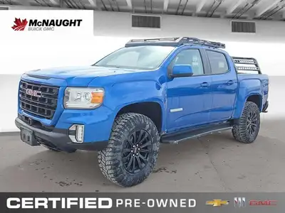 This 2021 GMC Canyon Elevation 4WD Crew Cab is powered by a capable 3.6L V6 engine paired with a smo...