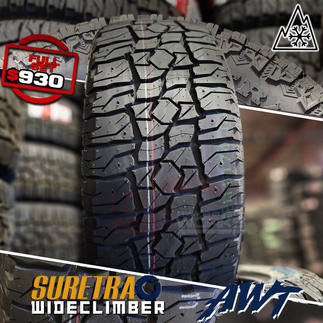 BRAND NEW Snowflake Rated AWT! 275/55R20 $930 FULL SET OF TIRES in Tires & Rims in Regina - Image 2