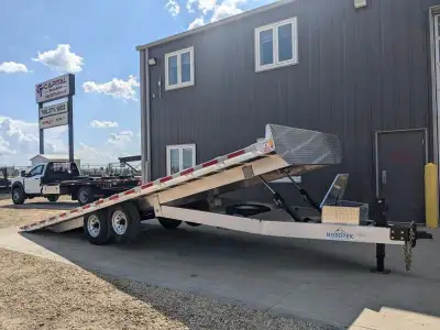 DELIVERY IN CALGARY & SURROUNDING AREAS AVAILABLE. Perfect Full Aluminum Trailer, Large trailer but...