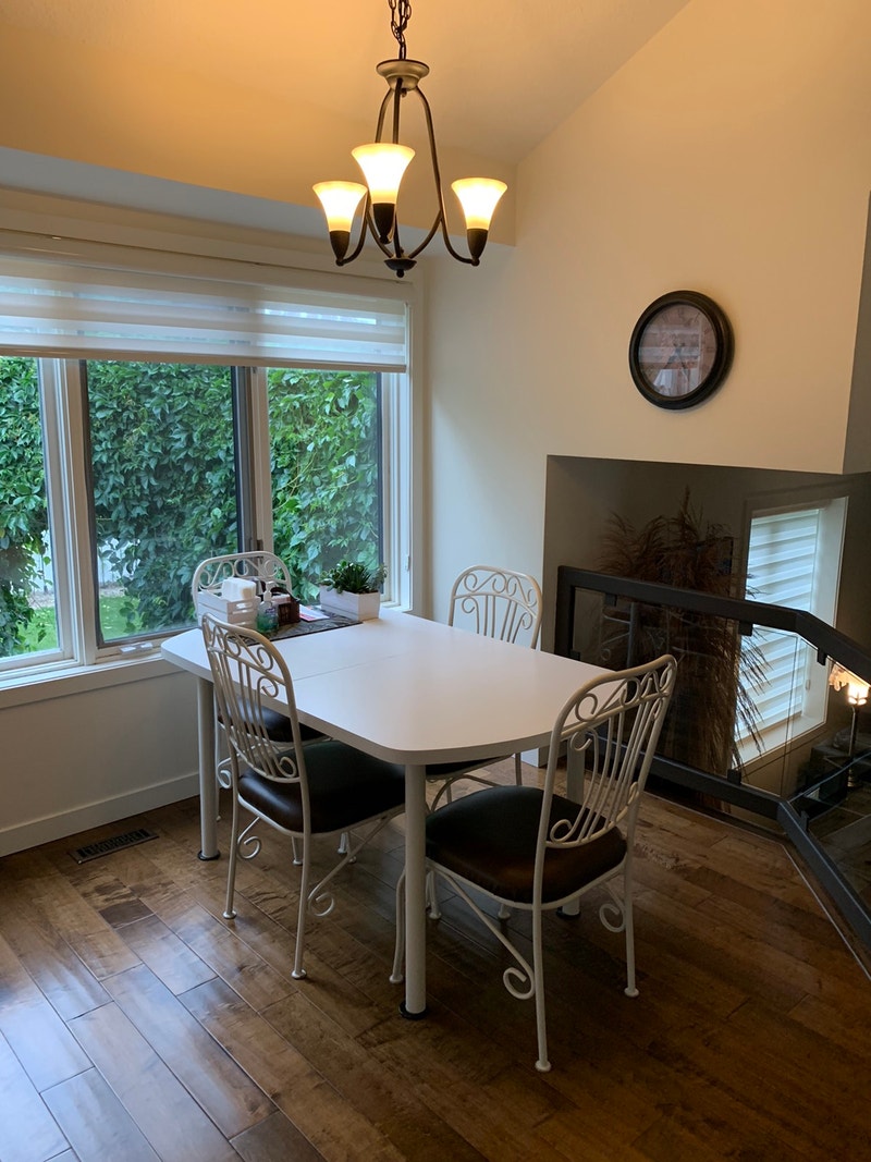 White kitchen table 6 chairs Dining Tables & Sets Saskatoon Kijiji