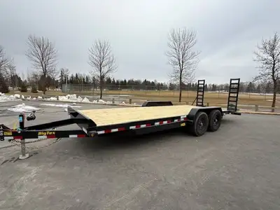 Big Tex Nomad 7x22 flatdeck trailer. 2-7000lb axles, and comes with ramps. BUY ONCE, BUY FOR LIFE Te...