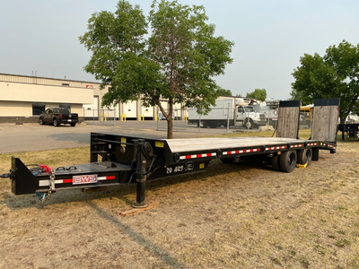 2023 BWS 20-Ton Air-Ramp-Tilt Tag - 24' x 102in Main Deck, Dual Holland Mark V Landing Gear, 38in x...