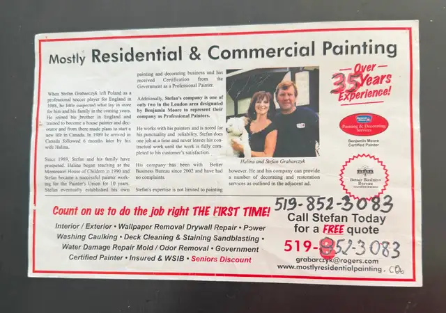 Mostly Residential Painting