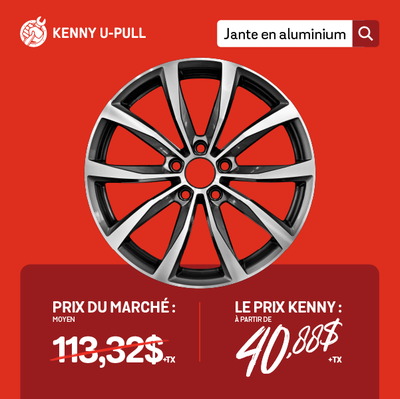 Vous cherchez des jantes en aluminium abordables pour votre voiture ou votre camion? Ne cherchez pas...