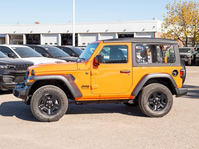 2025 Jeep Wrangler Sport 2 Door 4x4, Turbo, Trailer Tow, 12 in Cars & Trucks in Calgary - Image 2