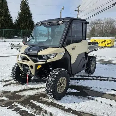 APPLY NOW: https://www.ridecollective.ca/get-pre-approved 2025 CAN-AM DEFENDER LIMITED HD10 • Rotax...