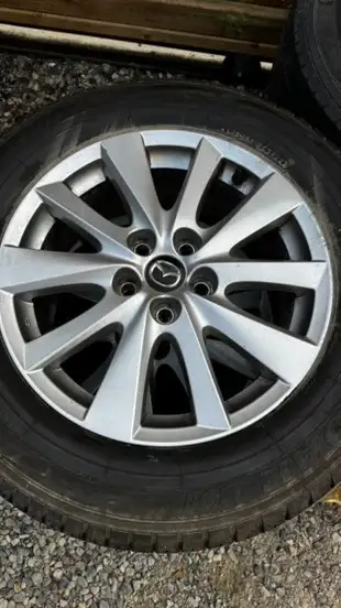 17” original MAZDA alloy wheels… set of four, in like NEW condition! bolt pattern 5X114.3… centre bo...