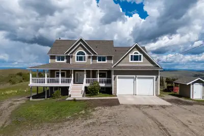 Stunning Rural Retreat - Just 20 Mins from Kamloops! 80 acres of serene landscape, this stunning pro...