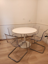 Ikea table and chairs set