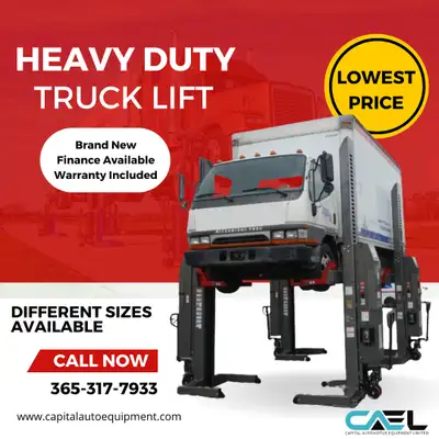 Finance available : Brand new heavy duty Truck wireless truck mobile column lift Semi truck lift , C...