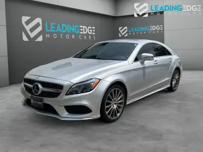 4.6L CLS 550 4MATIC! Premium Package! Loaded with navigation, sunroof, leather, heated and cooled fr...