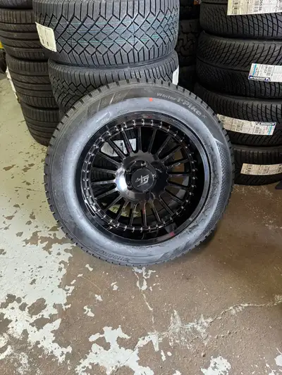 4 New 20 GT Strike Wheels w/ 275/55R20 Hankook Winter i*Pike Tires 5x127 Set of **four (4) brand new...